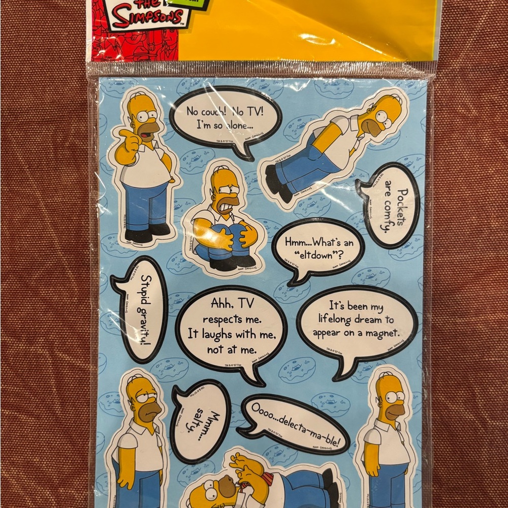 Vintage Simpson’s Magnet Set